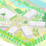 Axonometrie Campus zoom in2