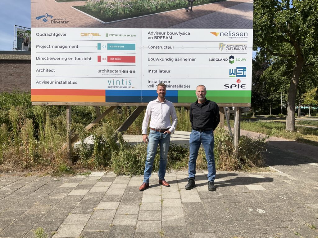 Bonne Maat (l) en Jop Planje.